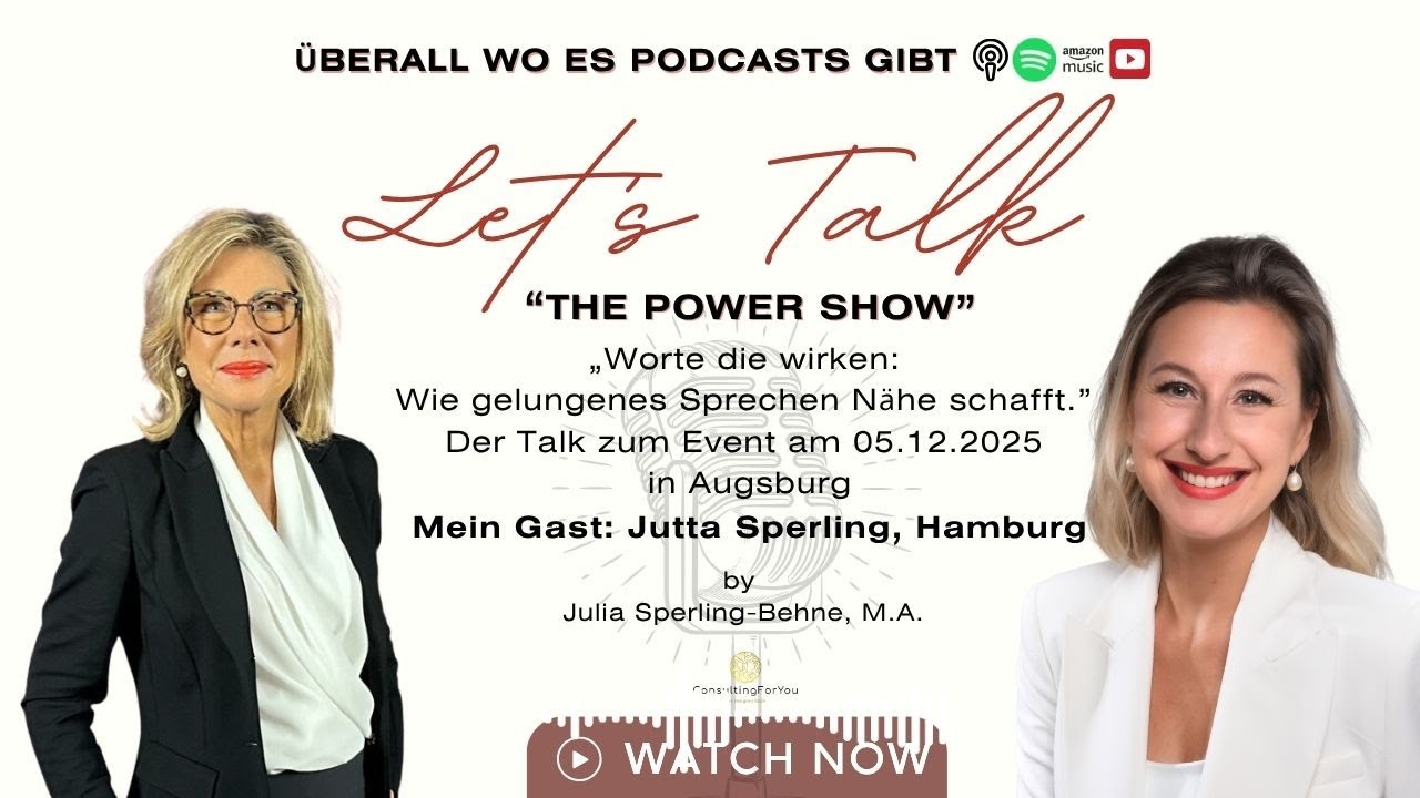 Original-Vorschaubild von Let’s Talk – The Power Show mit Jutta Sperling und Julia Sperling-Behne